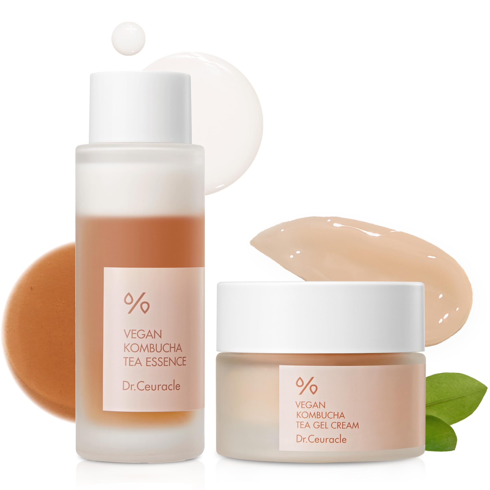 Amazon.com : Dr.Ceuracle Vegan Kombucha Tea Essence and Gel Cream